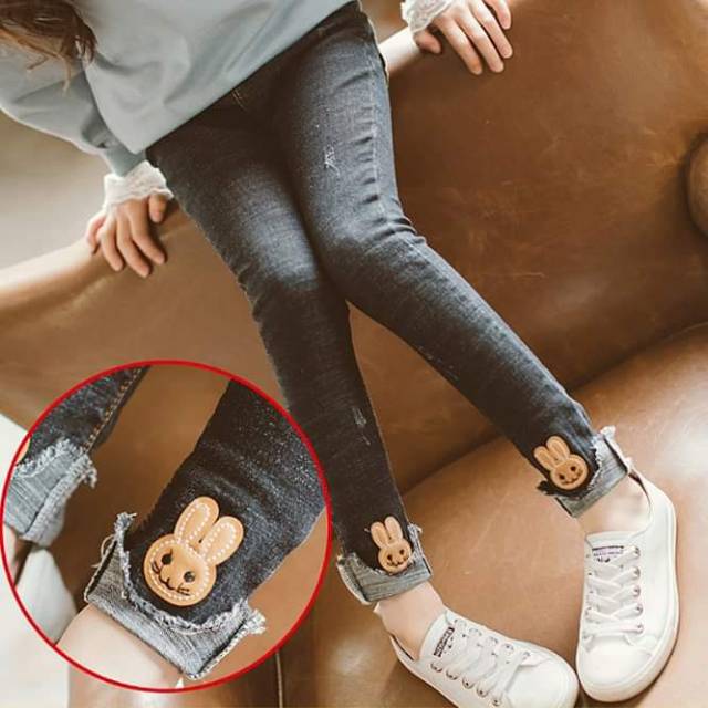 Celana Panjang Jeans Anak Perempuan