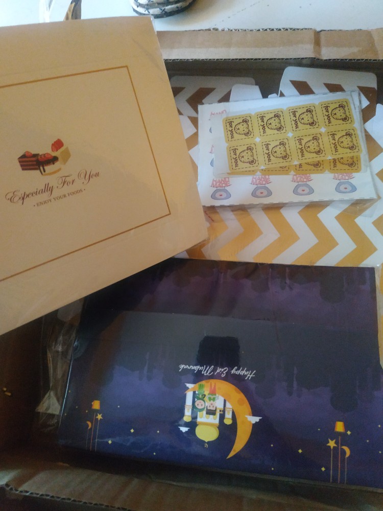 Sticker Label Kue Roti Donat Cookies Fancy Stiker (3)