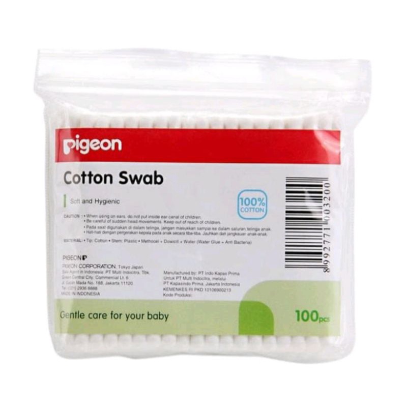 cotton swab pigeon