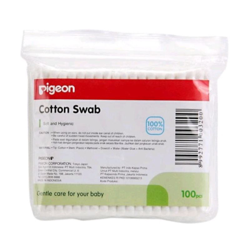 cotton swab pigeon