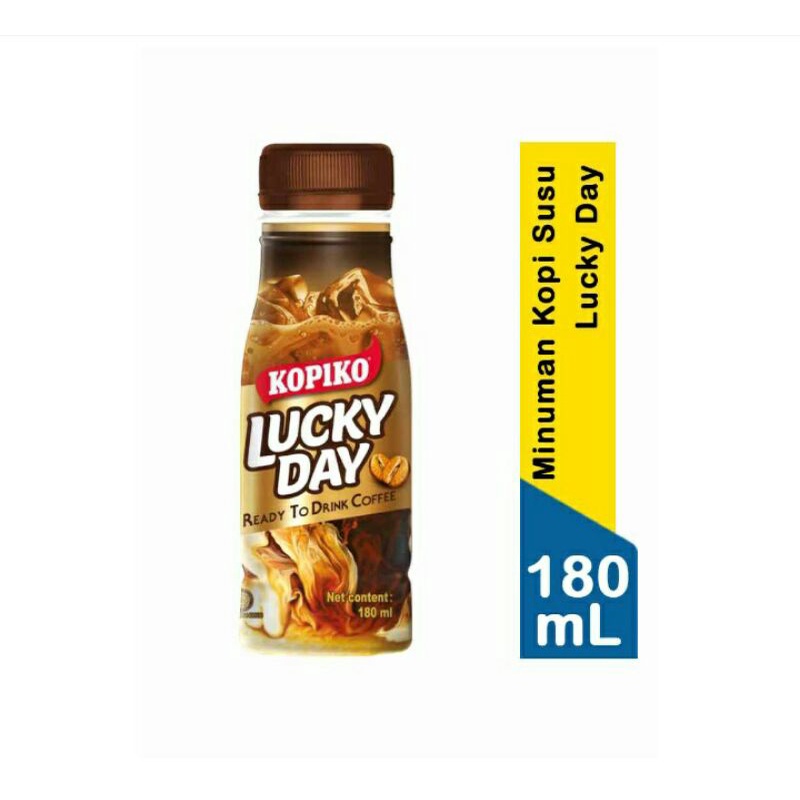 

Kopiko Minuman Kopi Susu Lucky Day180MI