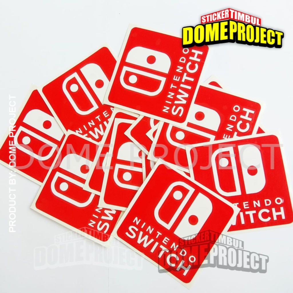 [PROMO BUY 3 GET 1] NINTENDO SWITCH STIKER CUTTING AKSESORIS KACA MOBIL DAN BODY MOBIL STIKER OUTDOOR