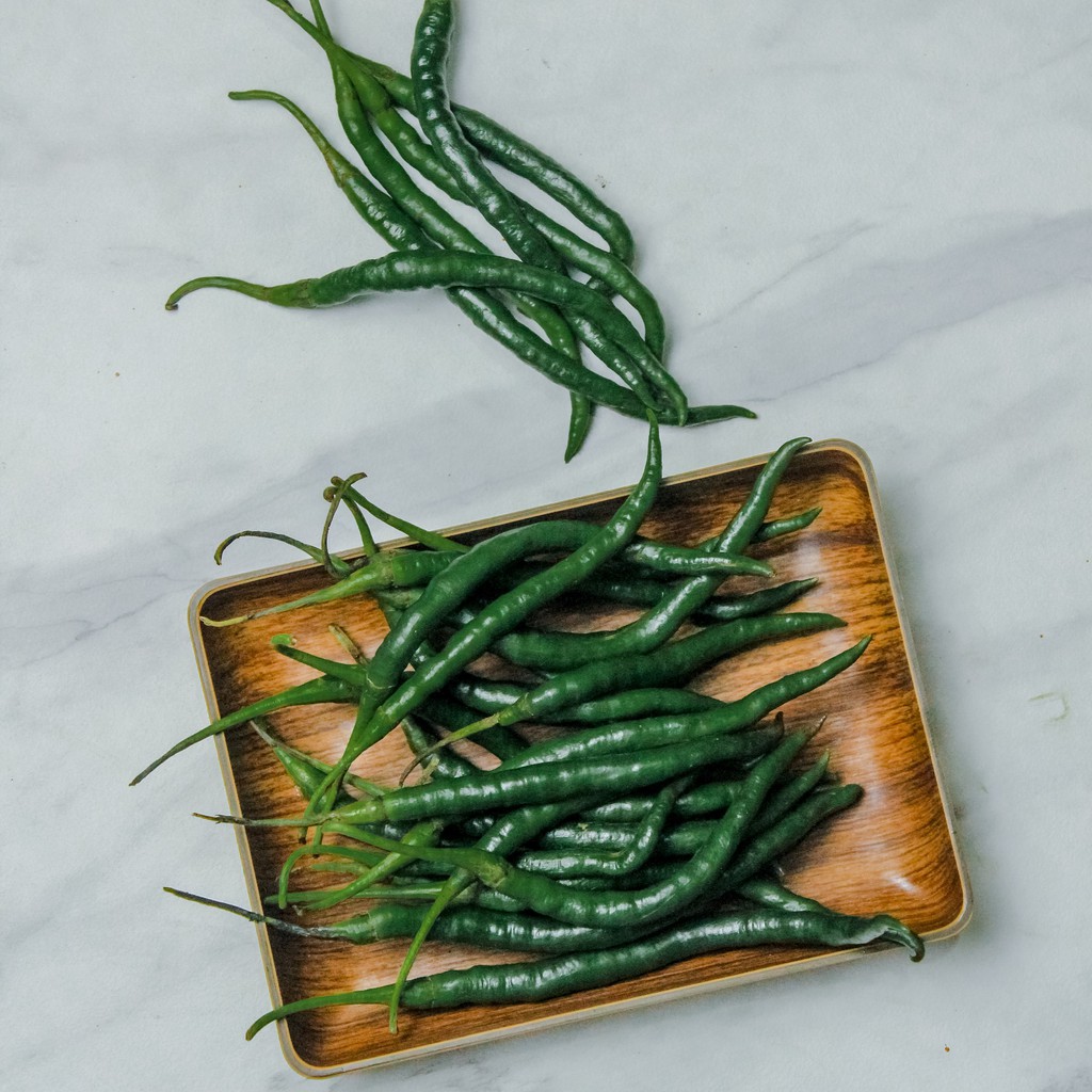 

Cabe keriting hijau 150 gr - Locarvest