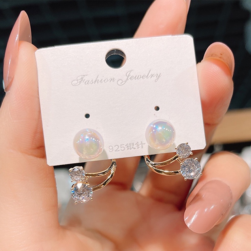 Anting Mutiara Desain Mermaid Ji 2022 Gaya Korea Untuk Wanita