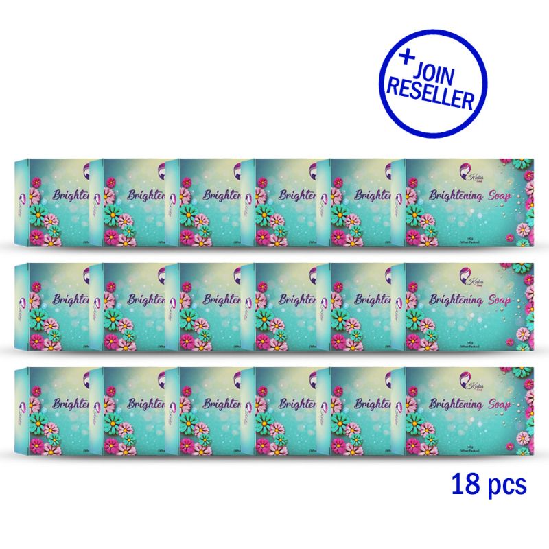 JOIN RESELLER SABUN KEDAS BEAUTY 18PCS FREE GANCI (GIFT)
