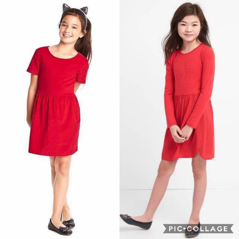 Gap Kids Girls Dress / Gap kids dress / dress anak gap kids / dress gap kids