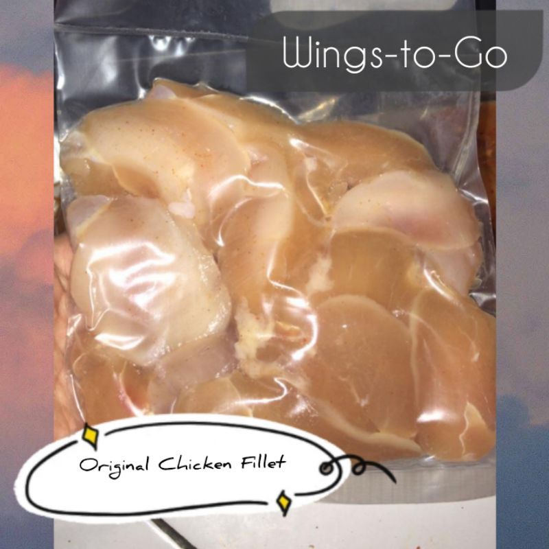 

Wings-to-Go Original Chicken Fillet (+/-250gram)