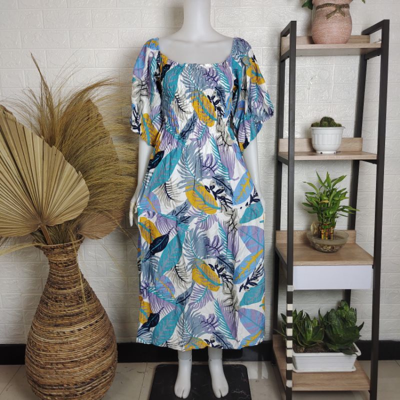 Daster Canda Kerut Rok Susun Rufle Alexandra/ Daster Kerut Dada/Dress Alexandra