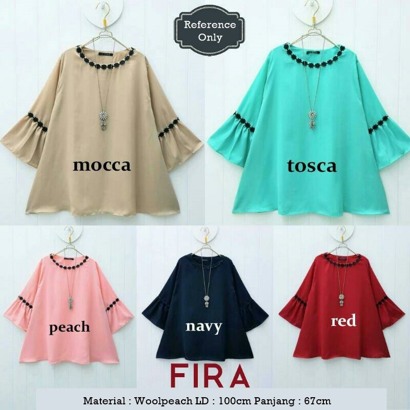 BAJU WANITA MURAH FIRA BLOUSE BAJU WANITA GROSIR TANAH ABANG