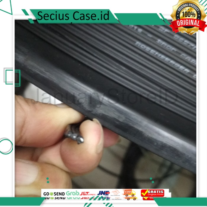 KABEL TELEPON TELPON GEPENG FIBER OPTIC FO 2 CORE (2+1) ECERAN METERAN