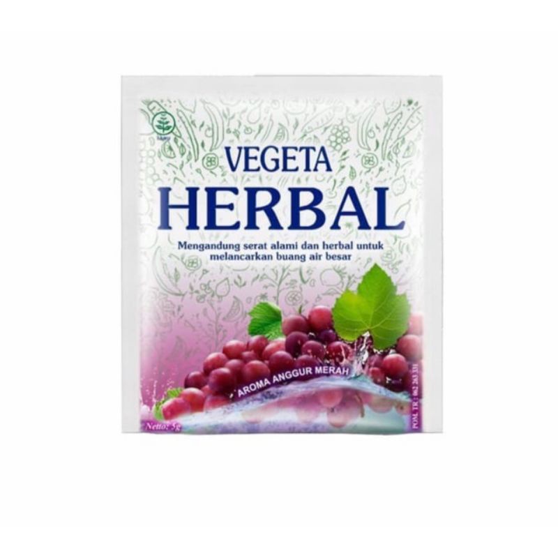 VEGETA HERBAL SACHET - ED 09/2024