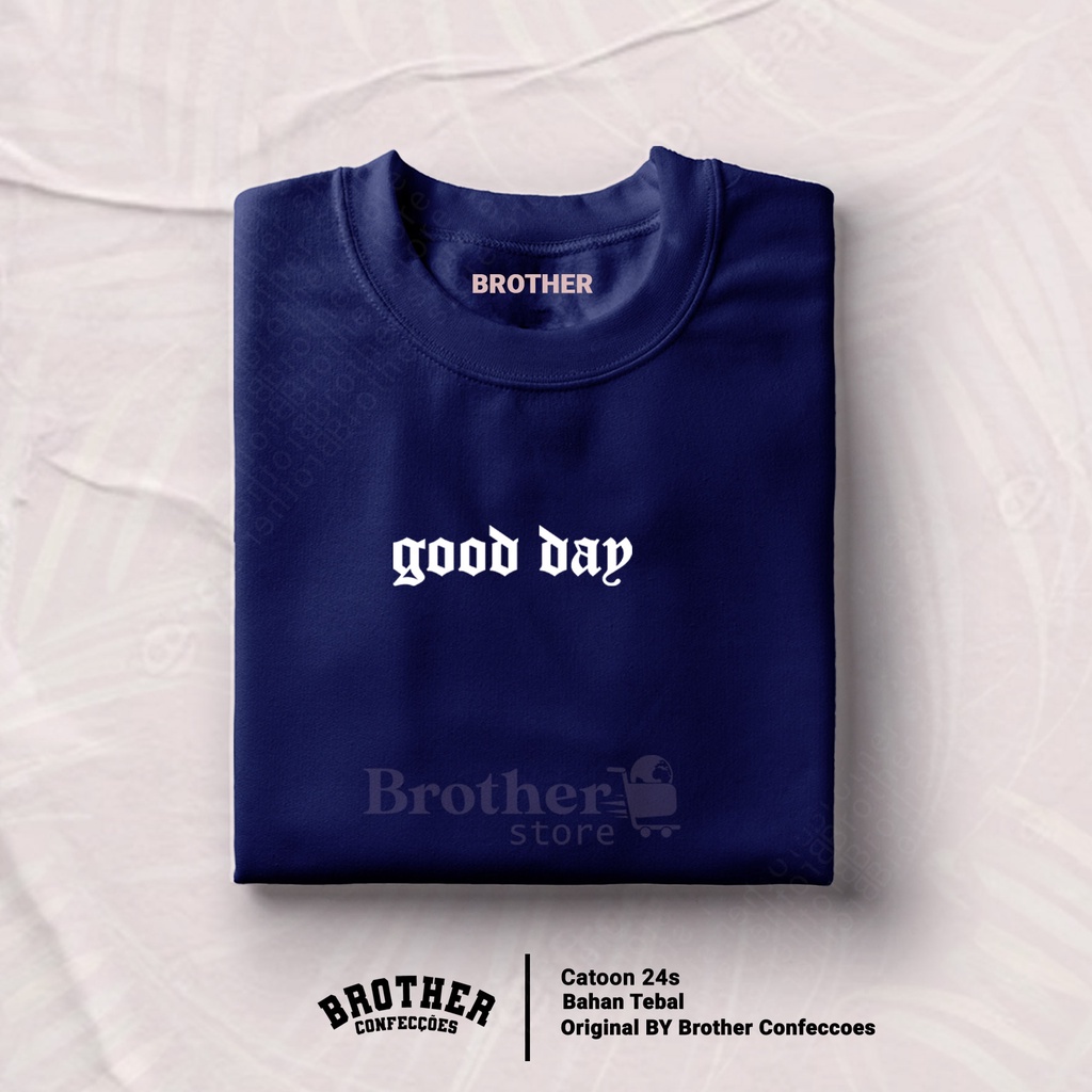 BROTHERSTORE Kaos Distro GOOD DAY Little Yellow - Abu Misty Premium