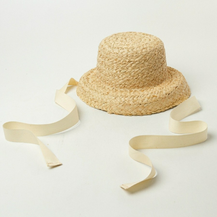 Kids beach straw hat scandinavian topi anak anyaman topi pantai