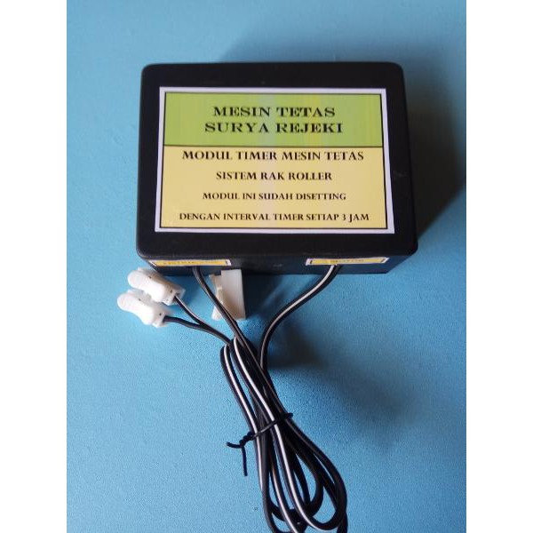 Modul Timer untuk Mesin Tetas Telur Full Otomatis / Mesin Penetas Telur Otomatis Rak Roller Mesin