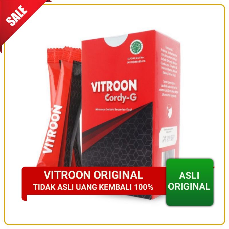 VITROON VITRON CORDY G Sachet ORIGINAL BERGARANSI 100%