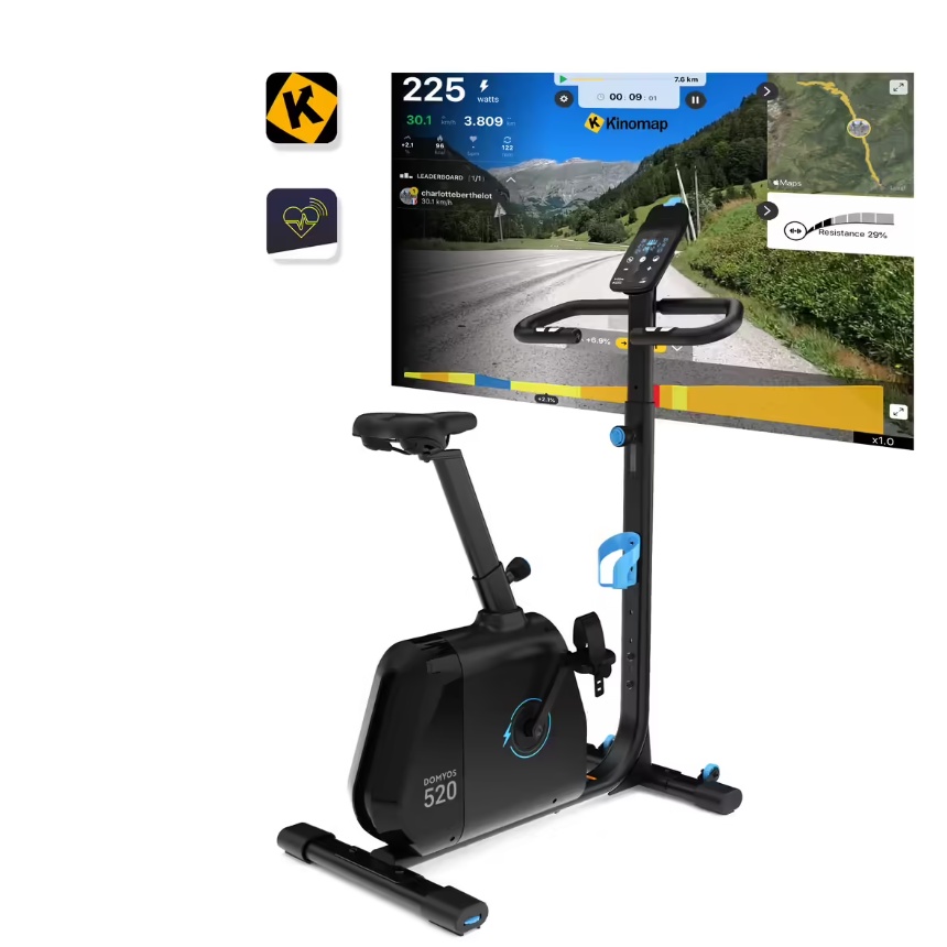 DOMYOS 520 Sepeda Statis Alat Gym/Fitness Exercise Bike
