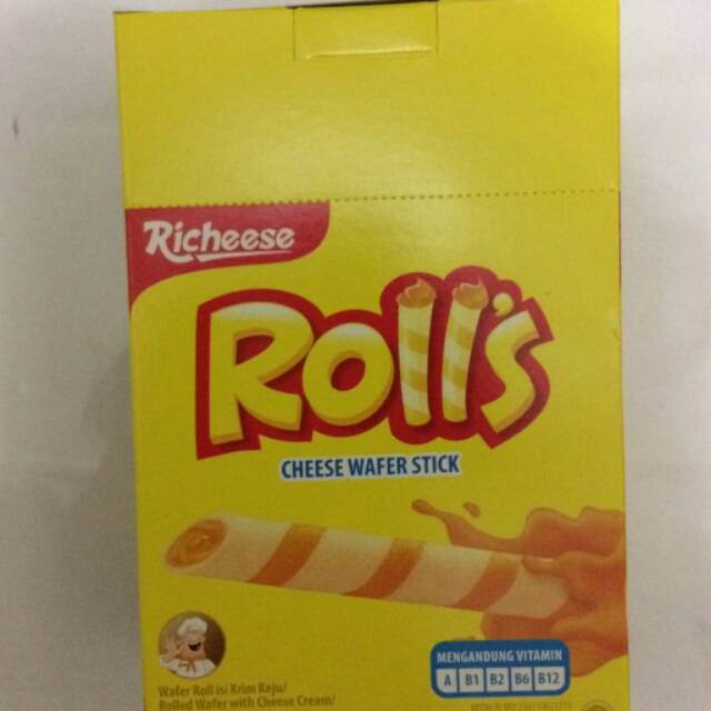 

Richeese Nabati Roll's 20 x 8g