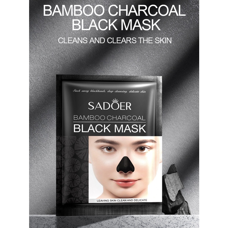 SADOER Black Head Remover Cair Sachet Komedo Masker Hidung EM015