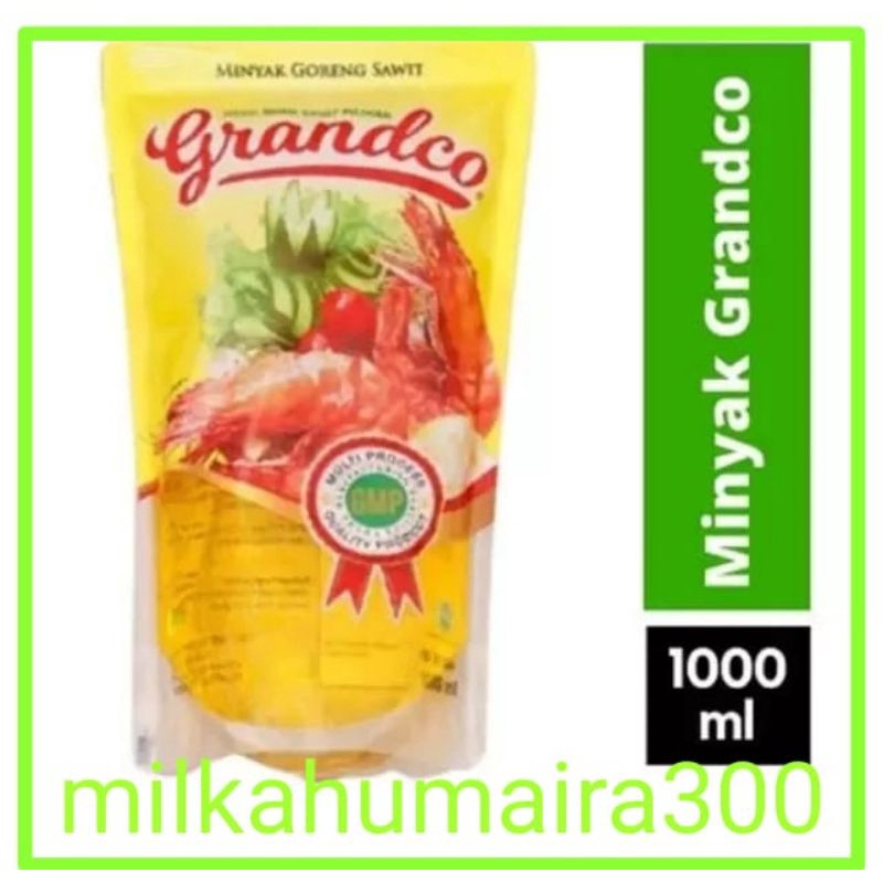 

MINYAK GORENG GRANDCO 1LITER REFILL