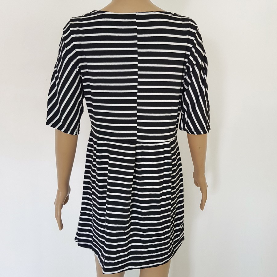 Striped Dress Import Korean Fashion 15708101