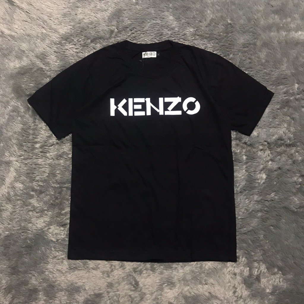 KAOS TSHIRT KENZO FONT PRINTED HIGH MIRROR PREMIUM QUALITY