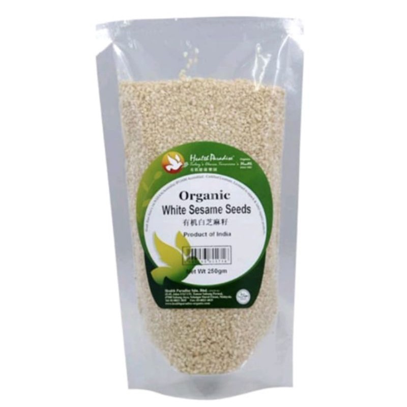 

Health Paradise Organic White Sesama Seed 250gr