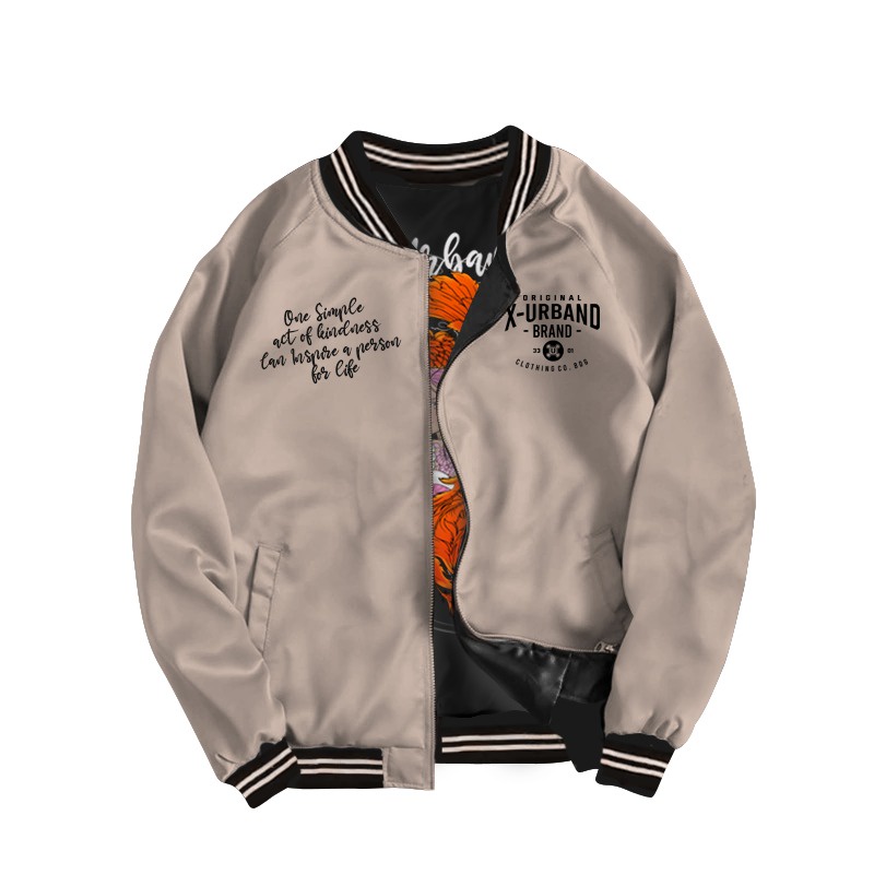 Jacket Sukajan Reversible Josei No Fenikkusu A231