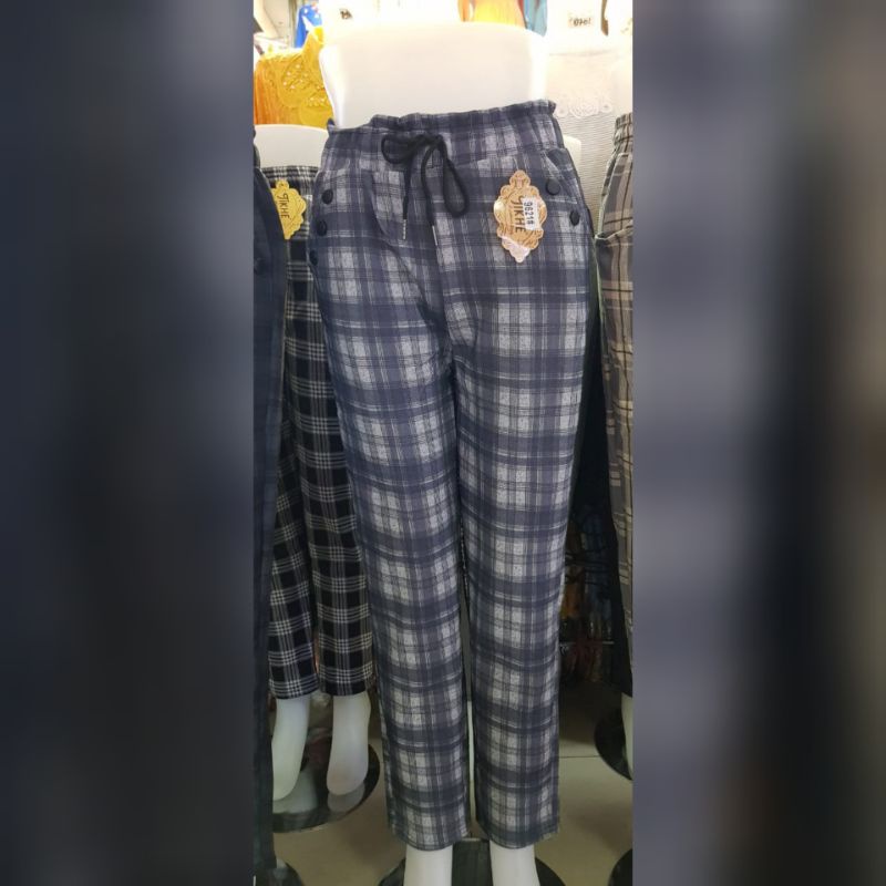 celana kotak Zara import