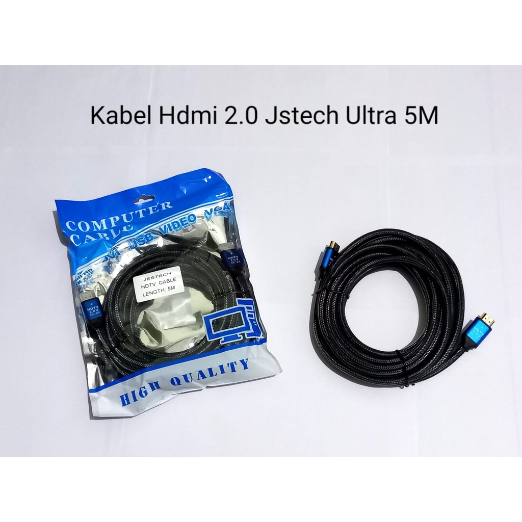 Kabel HDTV 2.0 ULTRA HD 4K JSTech 5meter