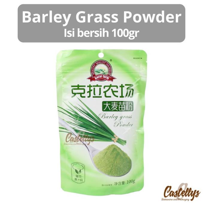 

Silahkan Order] Barley Grass Powder 100gr Bubuk Makanan Minuman Kue Cake Import