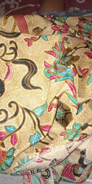 Atasan Batik Dolby Dolbi Dobby Doby Tenun Sutra Tulis Halus Katun Atbm Baron ,sarombit Atasan