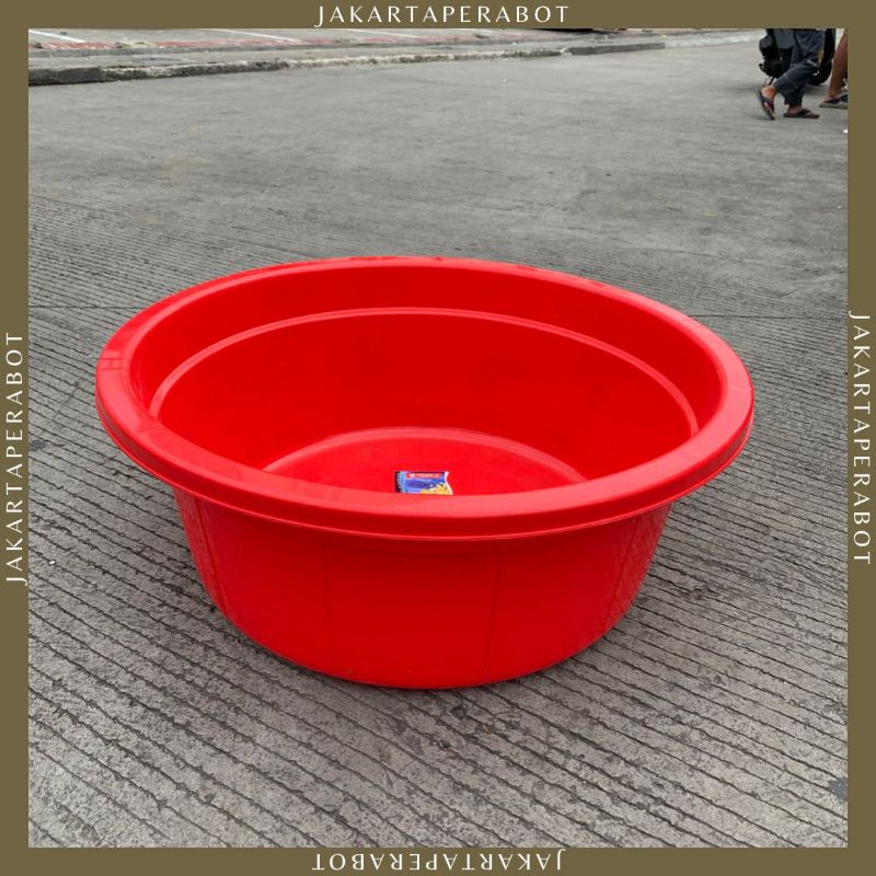 Lion Star-Bak / Baskom Air Plastik Besar / Jumbo Uk 30 / Bak Karet / Bak Shinpo