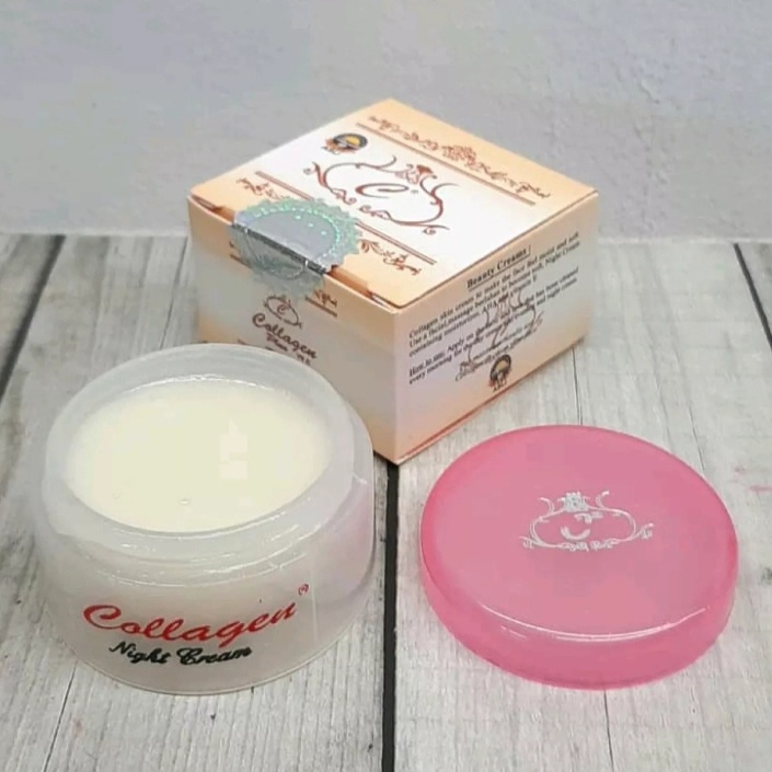 Cream Malam Collagen VIT E Original / Krim Malam Collagen