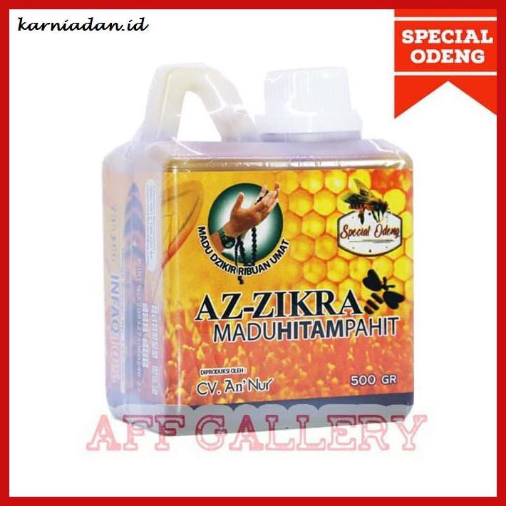 

MADU-MINUMAN- AZZIKRA MADU HITAM PAHIT AZ ZIKRA ISI 500 GRAM | ASLI SPECIAL ODENG -ASLI-BUKAN-KAWE-