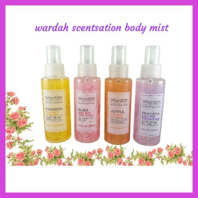 Wardah Scentsation Body Mist