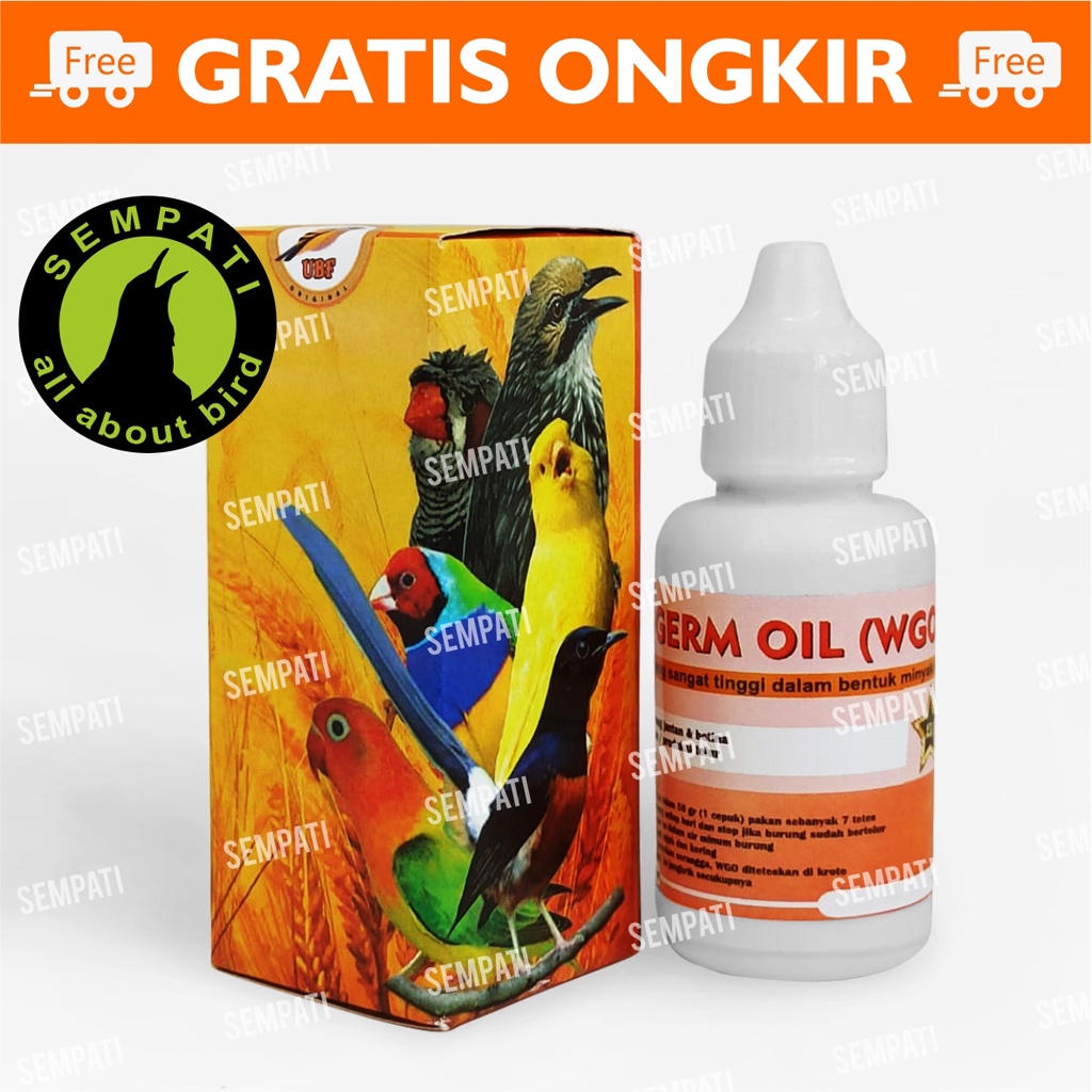 WGO VITAMIN TERNAK SEGALA JENIS BURUNG WGO WHEAT GERM OIL MINYAK GANDUM OAT VITAMIN TERNAK WGOVIT