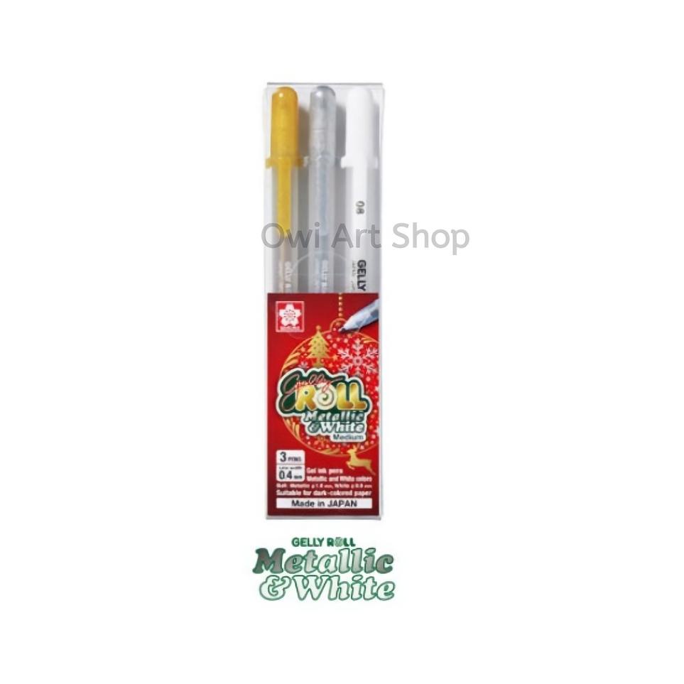

(PROMO VR081) Sakura Gelly Roll White Pen Classic (08, 05, 10) ❈