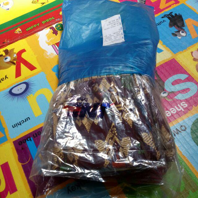 Batik Sarimbit 046 Couple Wanita Longdress / Gamis Brokat Seragam Keluarga Prodo (harga Terpisah)