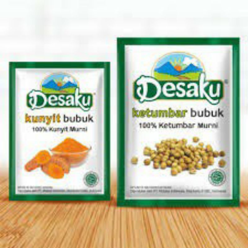 

Desaku kunyit / Ketumbar/cabe bubuk/bawang putih/marinasi