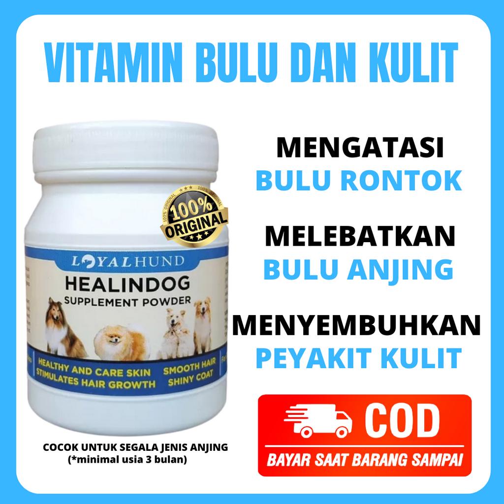 Vitamin Bulu Anjing Rontok, Obat Kulit Vitamin Healindog