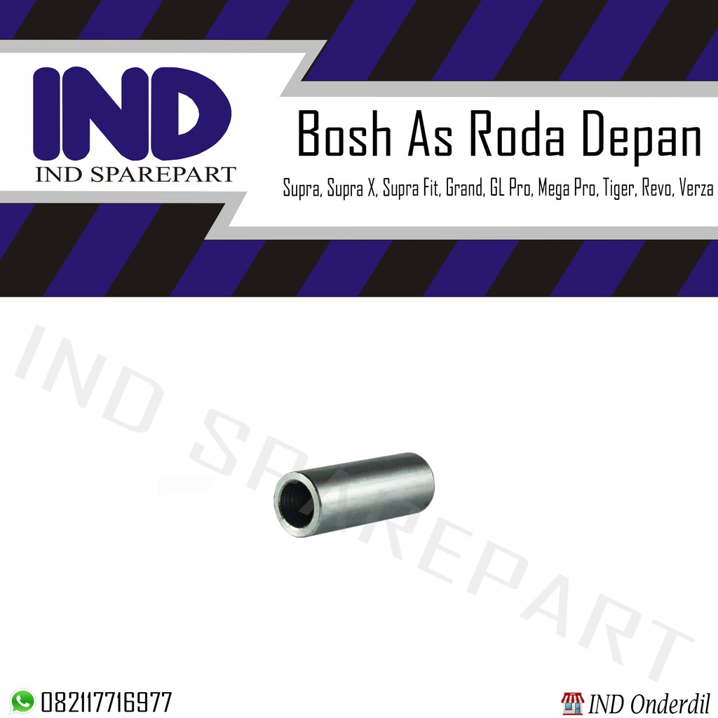 Bosh/Bos Laher/As Roda Tengah Tromol Depan/Spacer Supra X/Grand/Revo/GL Pro/Tiger/Mega Pro/Supra Fit