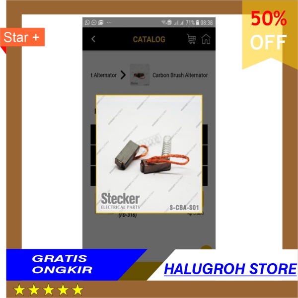 carbon brush areng kul dinamo amper ampere zebra s89 espass carry futura apv xenia rush granmax