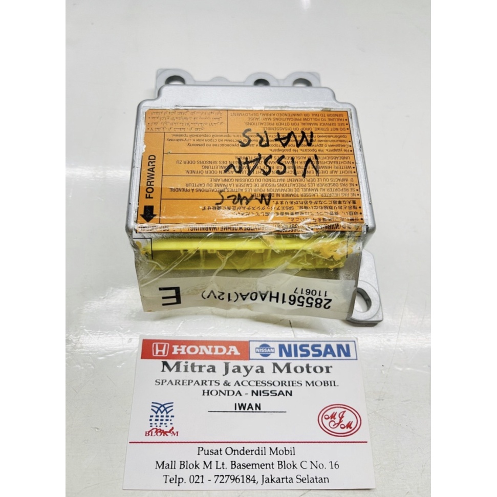 Srs airbag module modul nissan march 28556 1HA0A ORIGINAL 100% TERMURAH