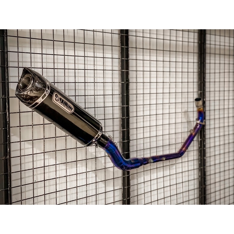 KNALPOT VILLAN SV1 BLACK R15 CBR150 GSX150 MT15 XSR155 CB150 VIXION BYSON