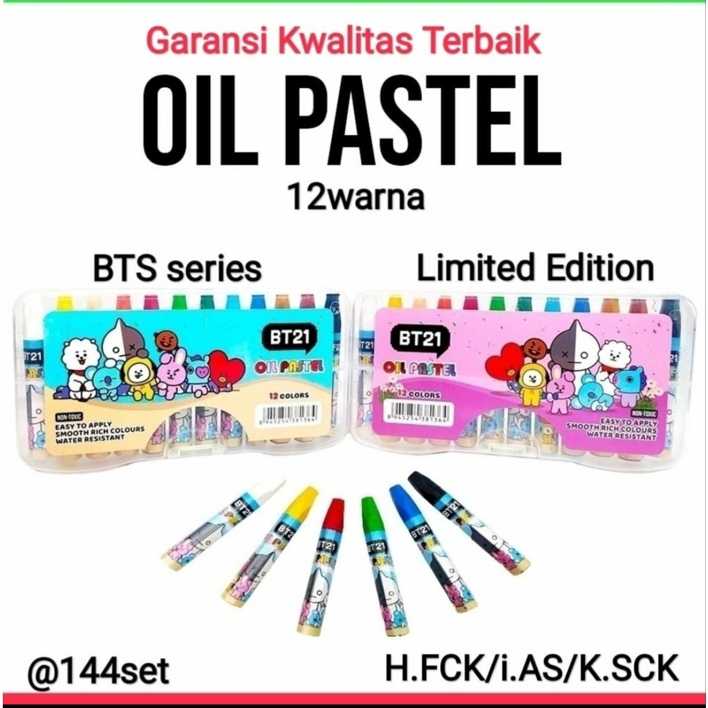 

Oil Pastel Murah Krayon 12 Warna