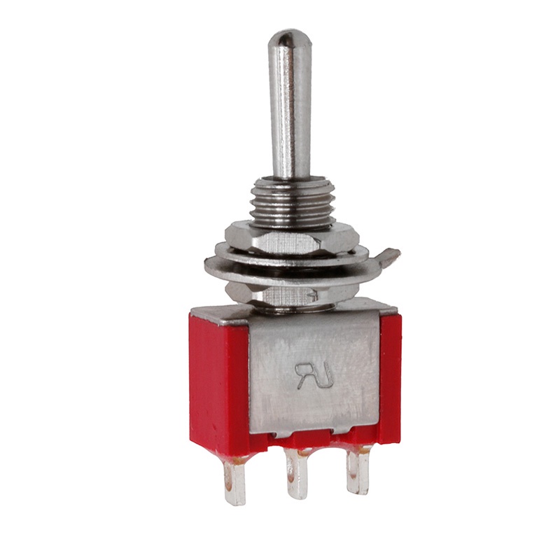 Gro AC250V 2A 120V 5A 3 Pin 3 Position ON / Off / ON SPDT Toggle Switch Heavy Duty Miniature Switch for Automotive Car Boat