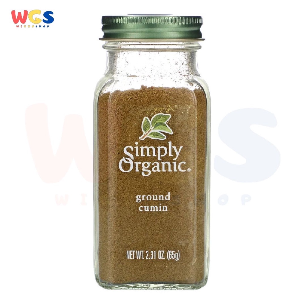 Simply Organic Ground Cumin Seed Spices 2.31oz 65g