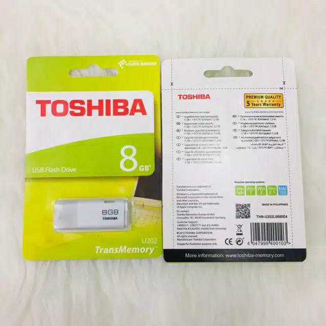 USB FLASH DRIVE TOSHIBA 8GB