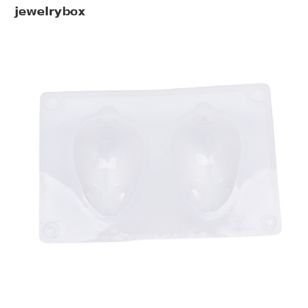 Cetakan Kue Jelly Dessert Mousse Bentuk Kelinci Paskah 3D Bahan Silikon Flexible