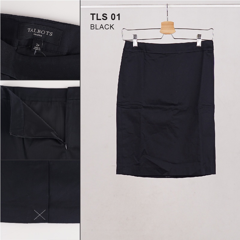 Rok Wanita Mini Model Span Warna Polos Katun Stretch Branded-1